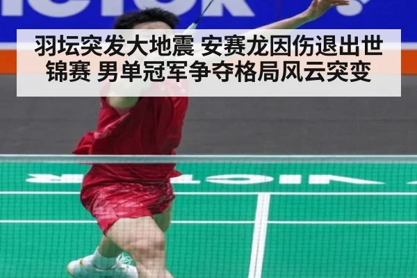 羽坛突发大地震 安赛龙因伤退出世锦赛 男单冠军争夺格局风云突变